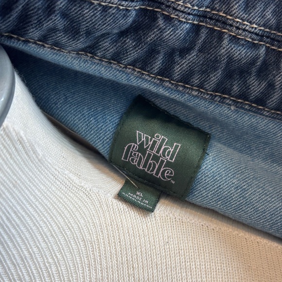 SOLD 🩷🩷🩷Wild fable Light Blue Denim Jean Jacket - Picture 2 of 8